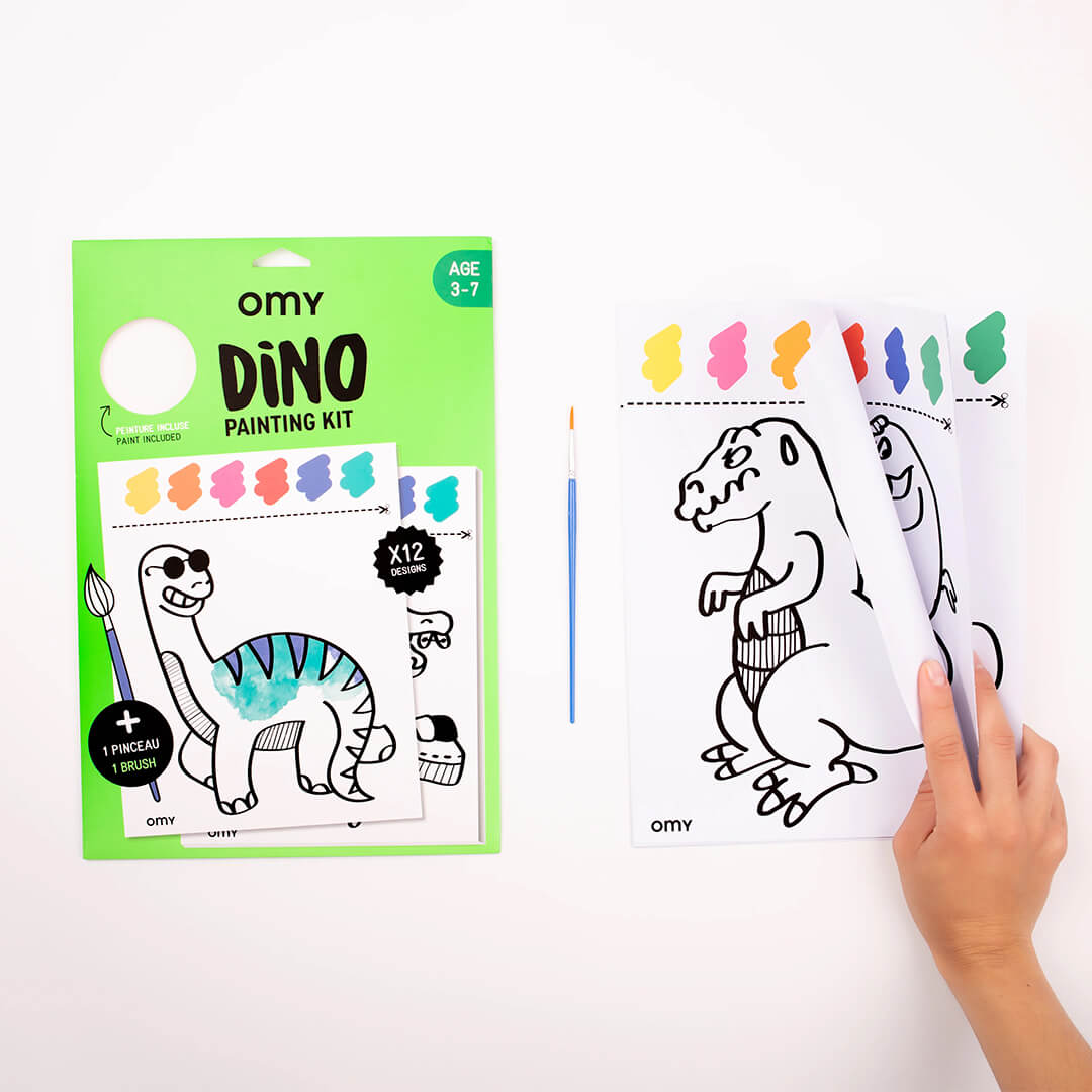 Dino Painting Kit - bubblegum market