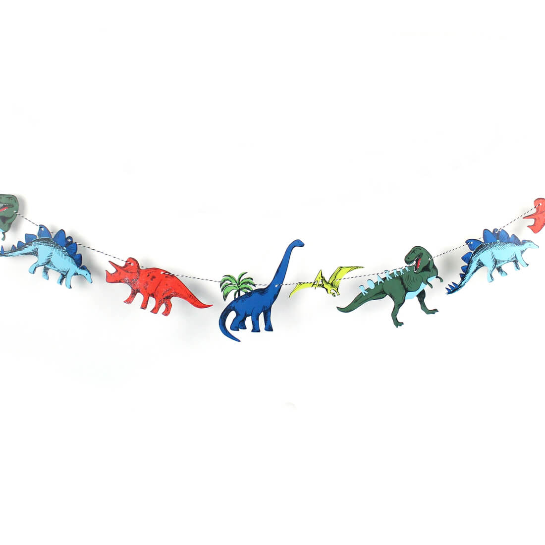 Dinosaur Party Garland - bubblegum market