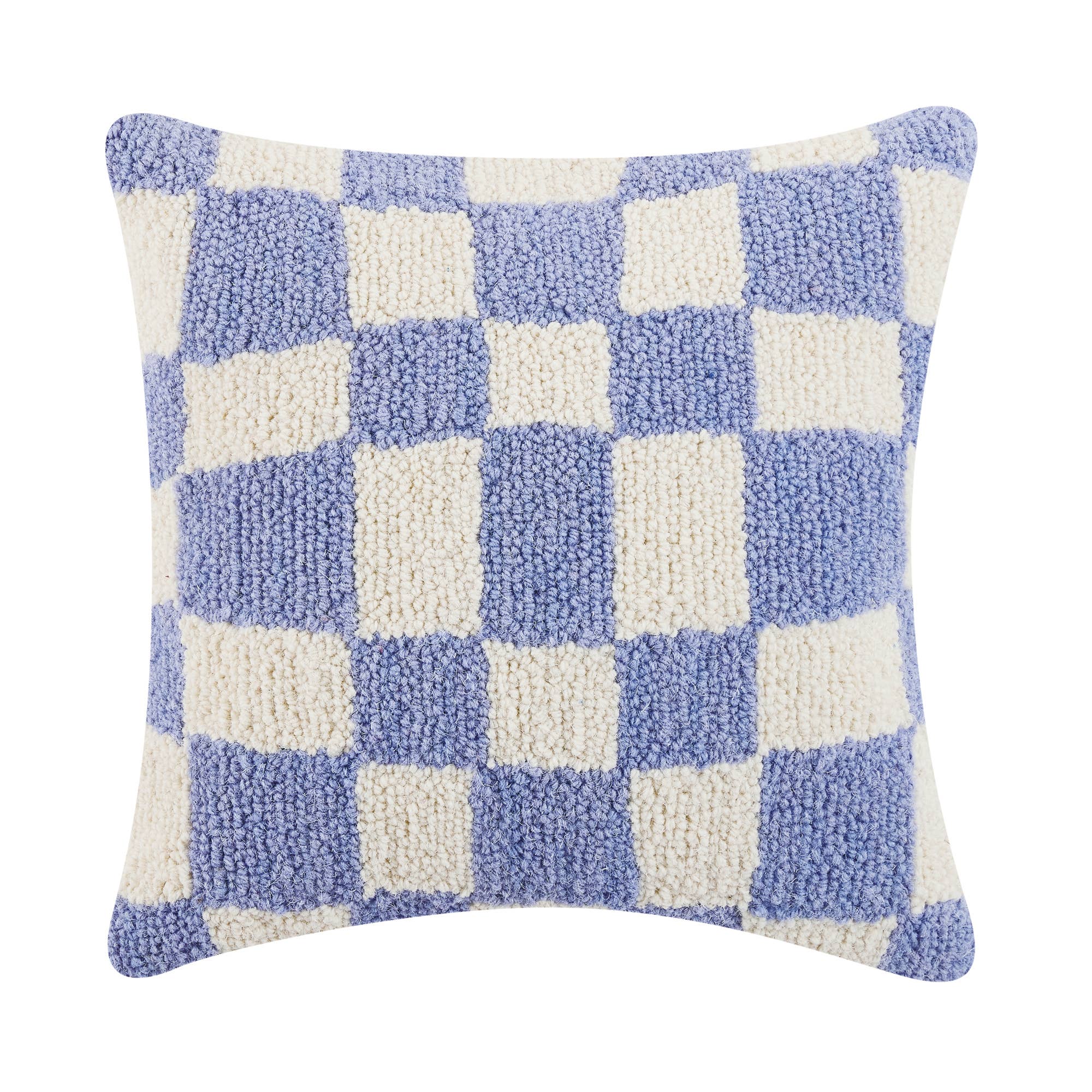Disco Checker Hook Pillow - bubblegum market