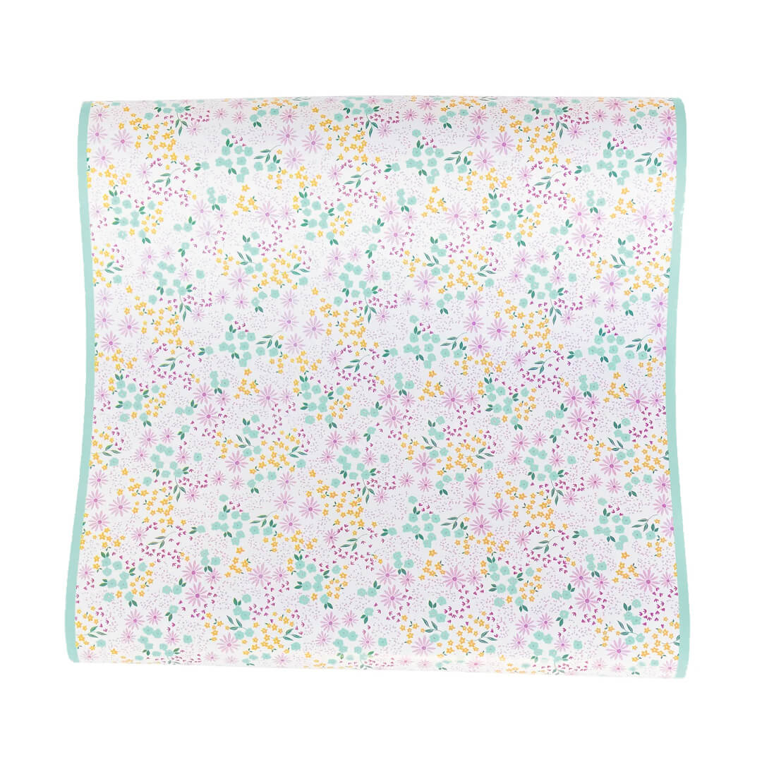 Ditsy Lavender Floral Table Runner - bubblegum market