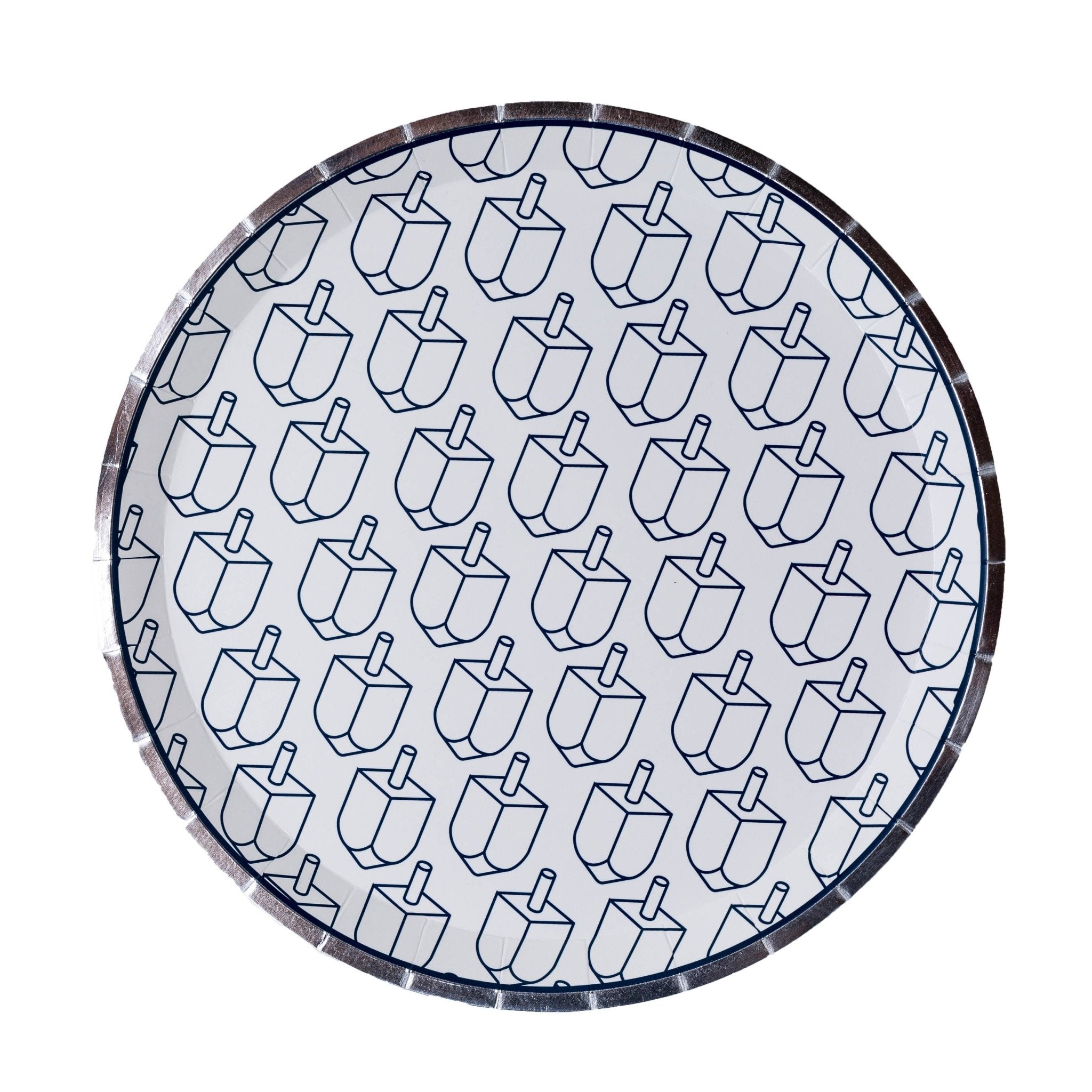 Dreidel Dinner Plates 9" - bubblegum market