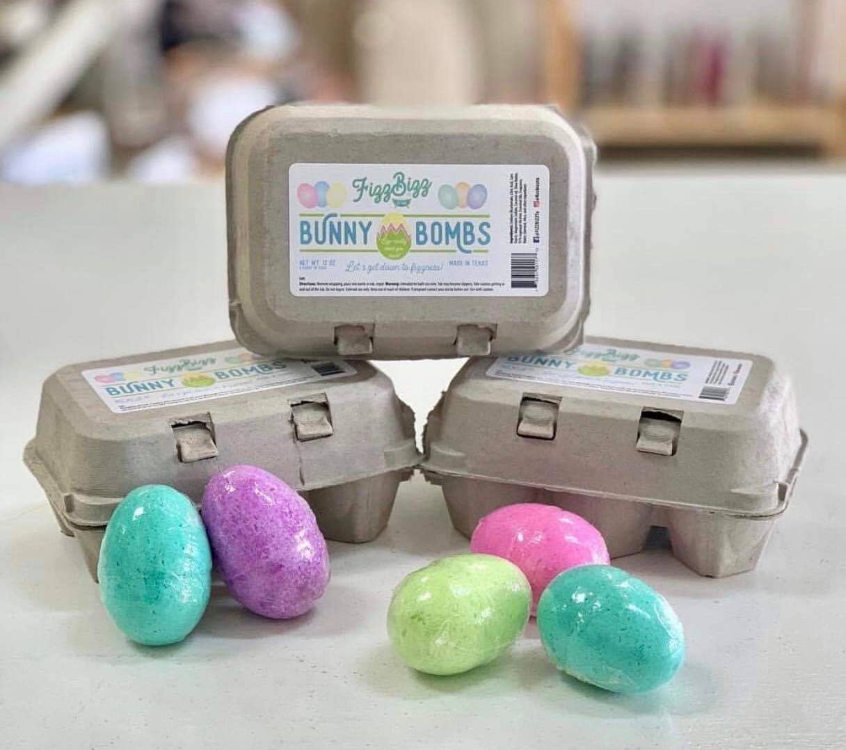 Easter Egg Bath Bombs - bubblegum market