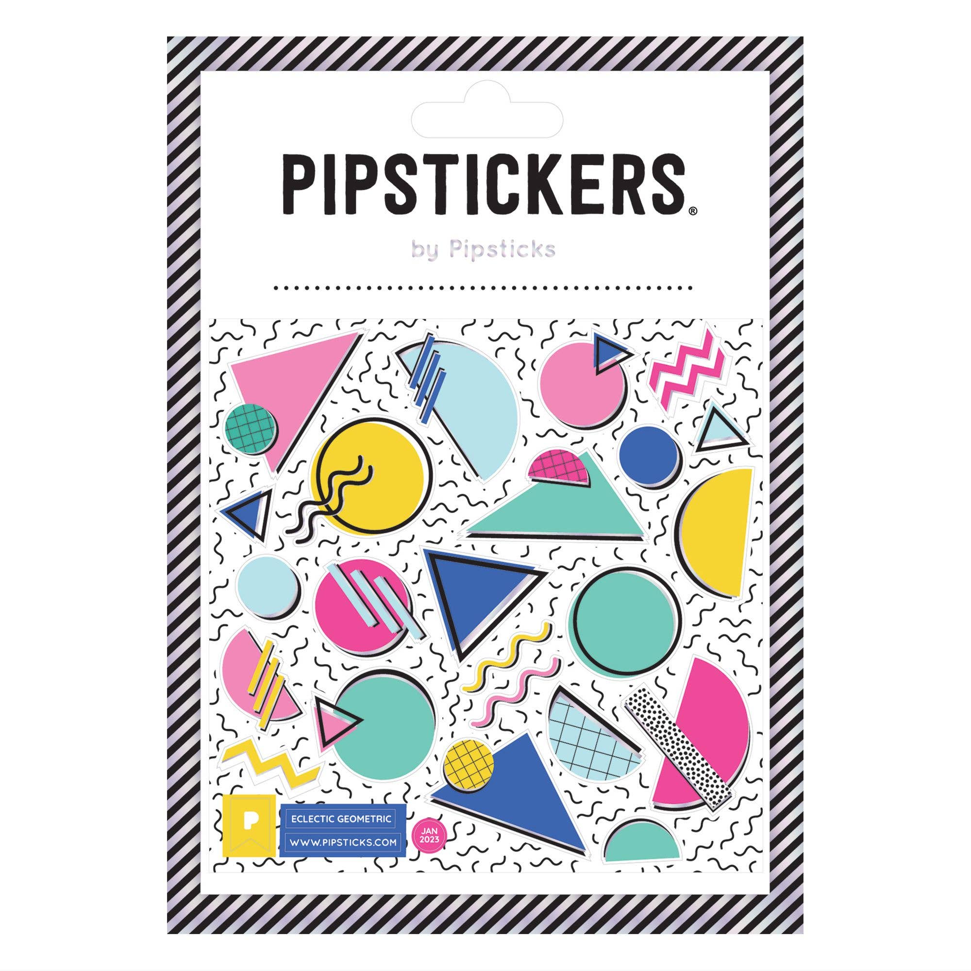 Eclectic Geometric Stickers - bubblegum market