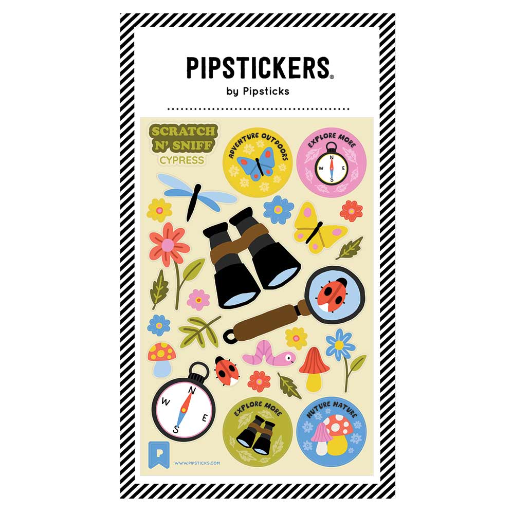 Forest Exploration Scratch 'n Sniff Stickers - bubblegum market