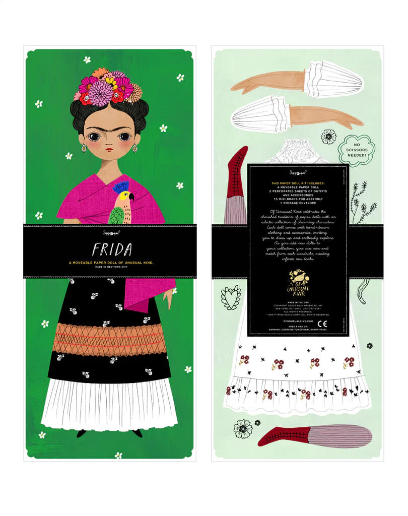 Frida Paper Doll Kit - bubblegum market