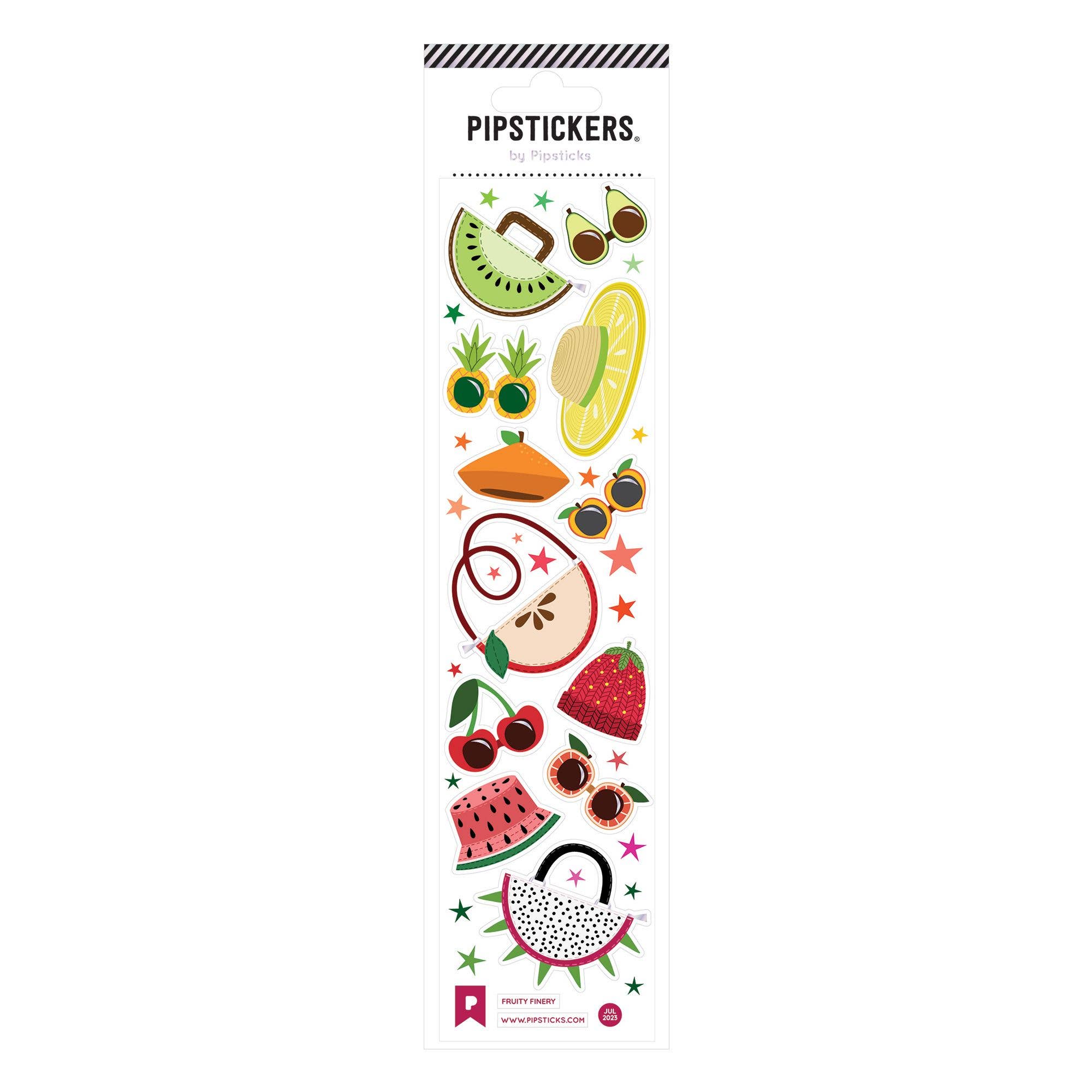 Fruity Finery Stickers - bubblegum market