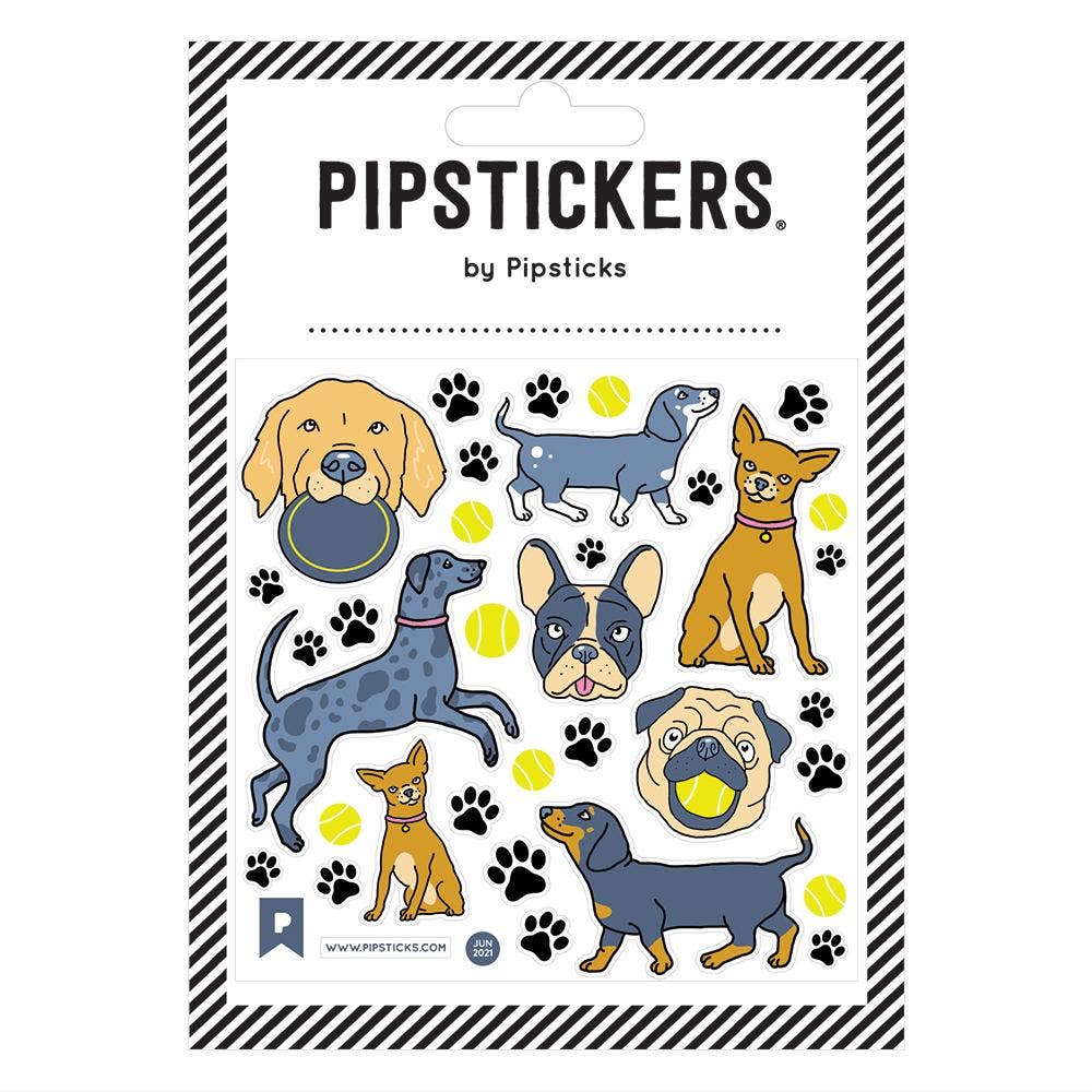 Fuzzy Doggies Stickers - bubblegum market