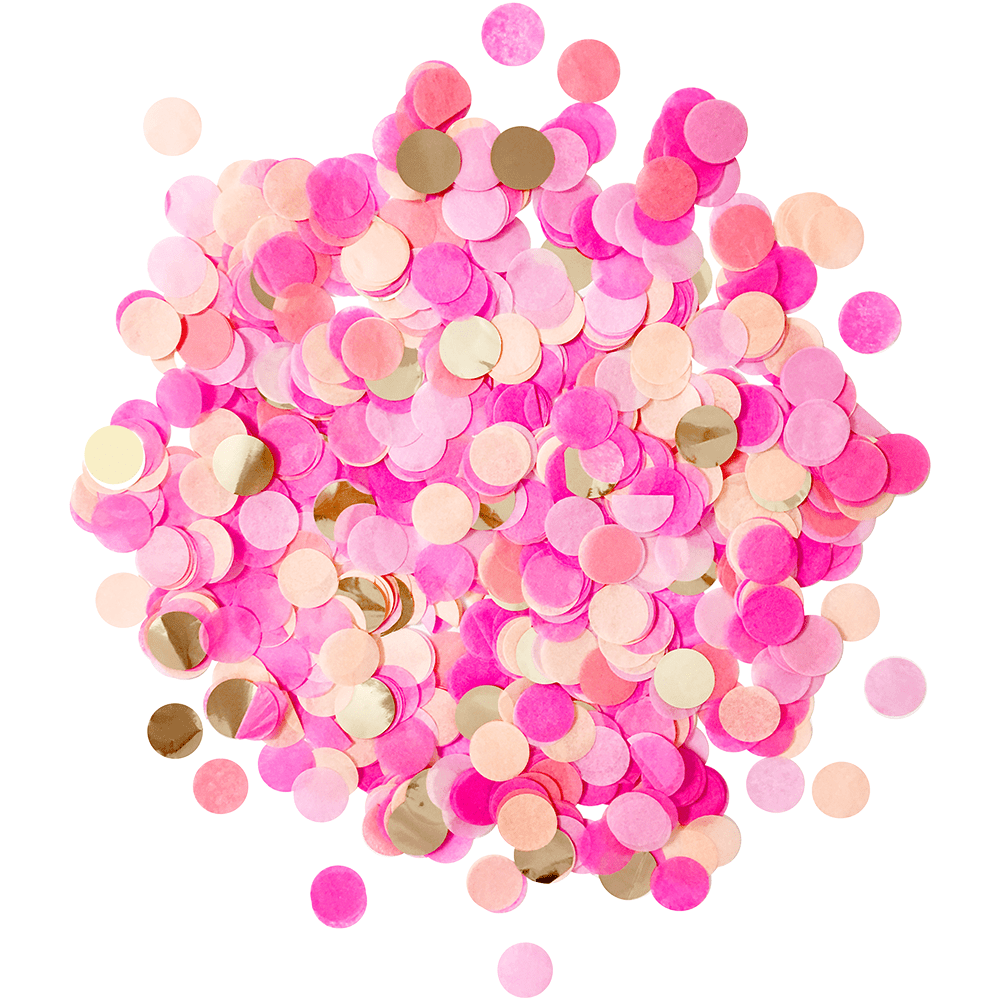 Gender Reveal Jumbo Confetti Balloon (Pink) - bubblegum market