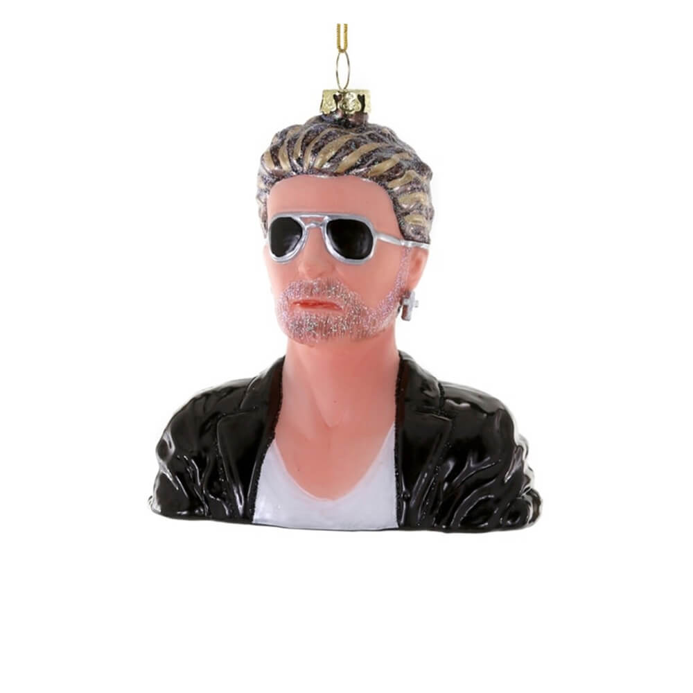 George Michael Ornament 5" - bubblegum market