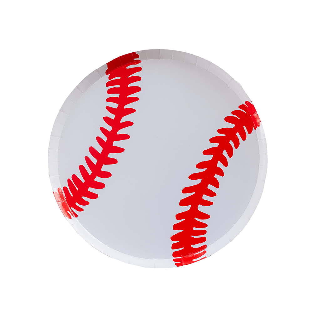 Good Sport Small Baseball Plates 8" - bubblegum market
