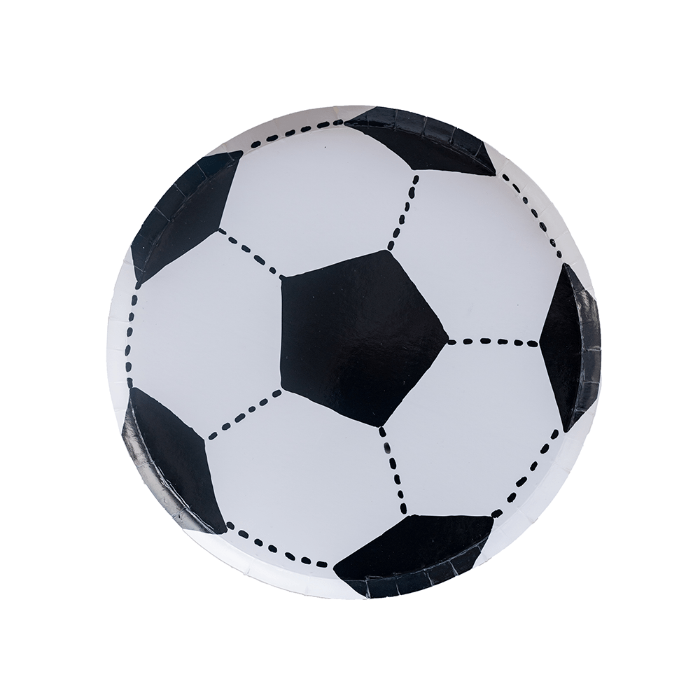 Good Sport Small Soccer Ball Plates 8" - bubblegum market