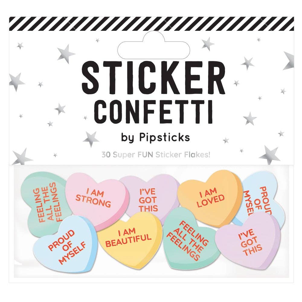 Heartening Sticker Confetti - bubblegum market