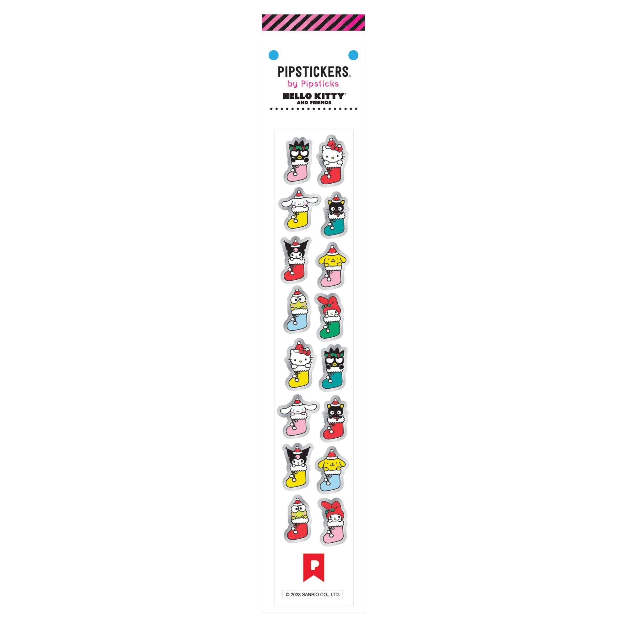 Hello Kitty & Friends Christmas Stocking Minis Stickers - bubblegum market