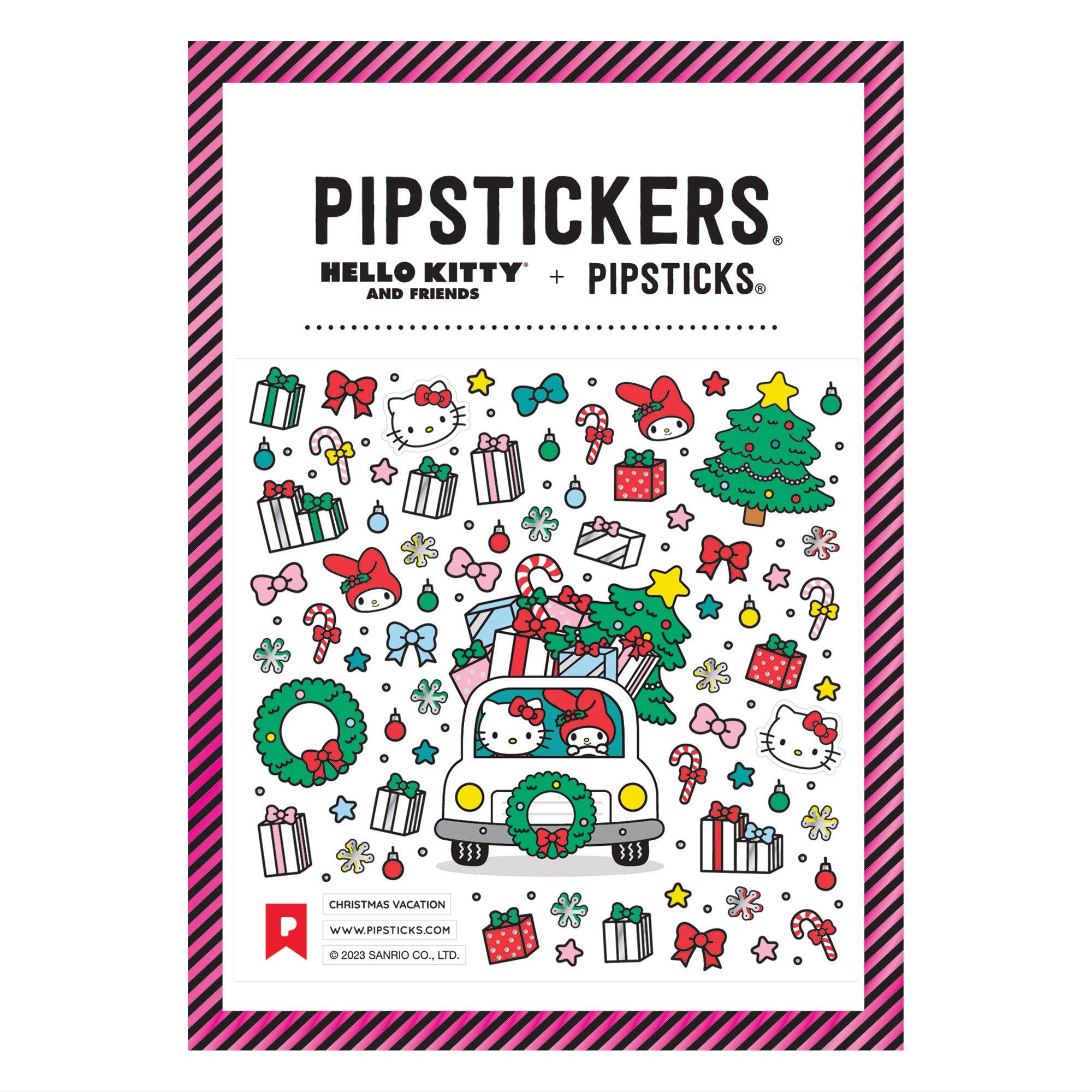 Hello Kitty & Friends Christmas Vacation Stickers - bubblegum market