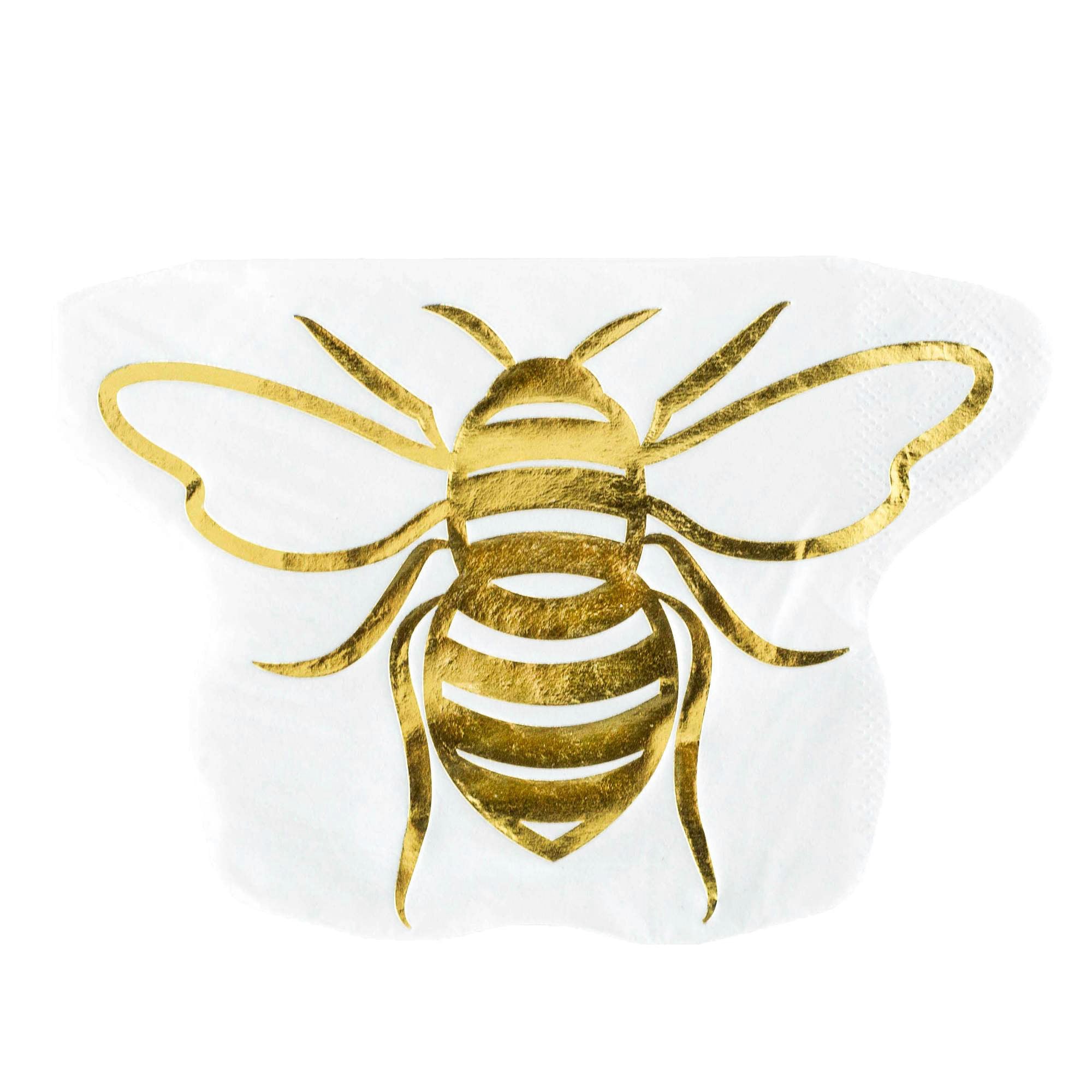 Hey Bae - Bee, Die - Cut Cocktail Napkins - bubblegum market