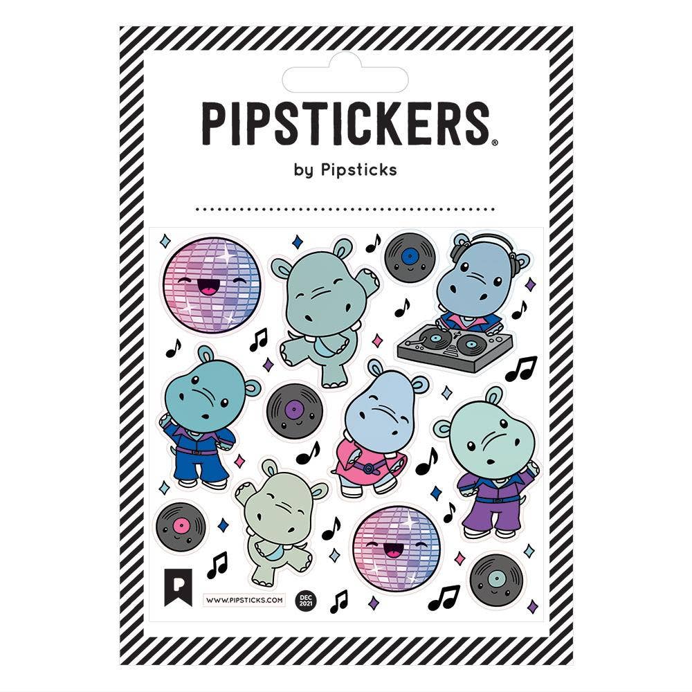 Hippo A - Go - Go Stickers - bubblegum market