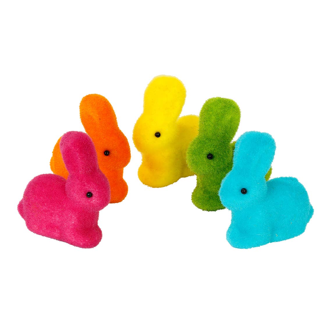 Hop Over The Rainbow Decorative Mini Bunnies - bubblegum market