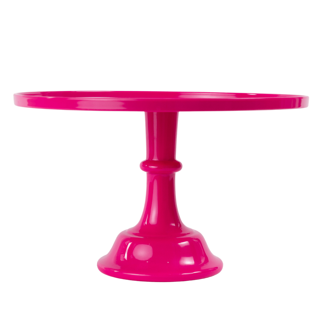 Hot Pink Melamine Cake Stand | Cupcake Stand - bubblegum market