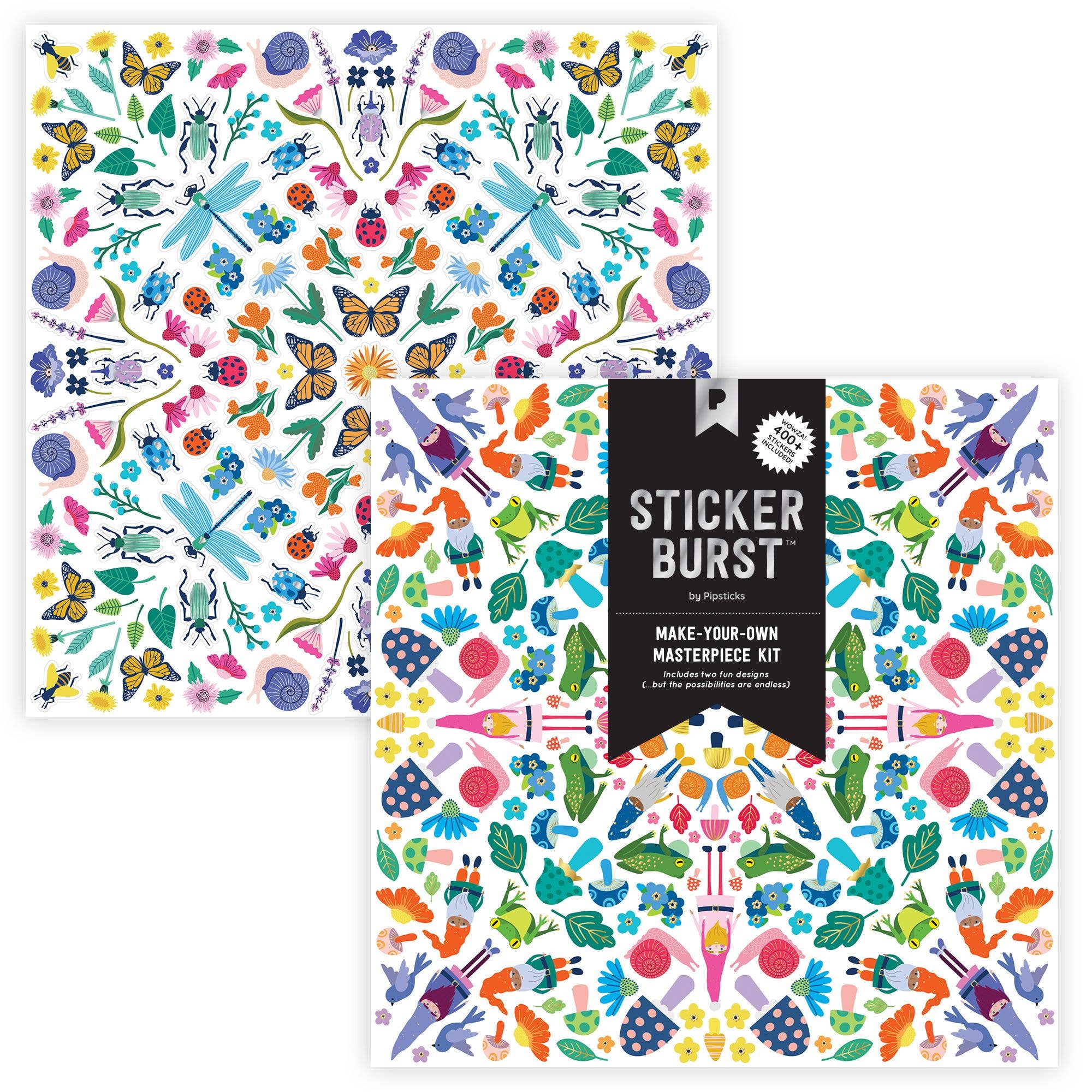 I Beg Your Garden Sticker Burst Kit - bubblegum market
