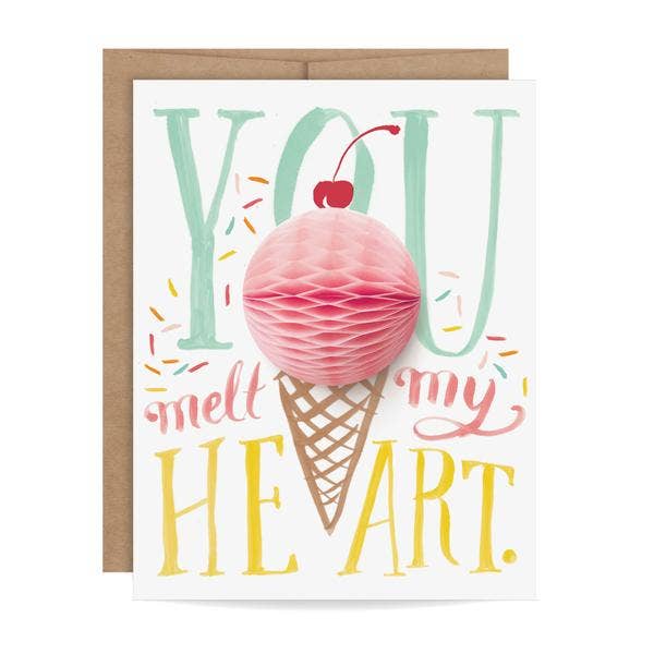 Ice Cream Pop - up Card - bubblegum market