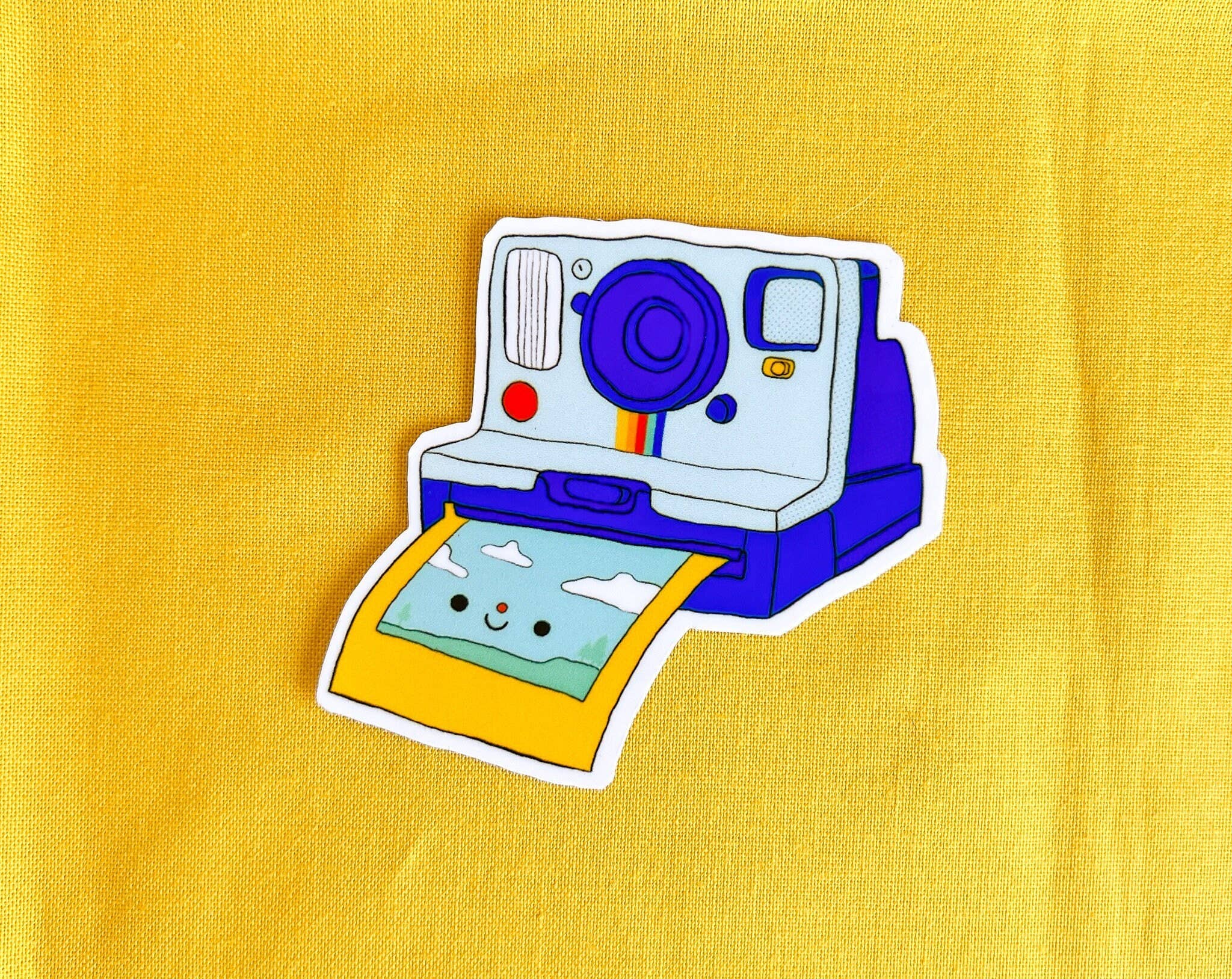 Instant Camera Vinyl Sticker - bubblegum market