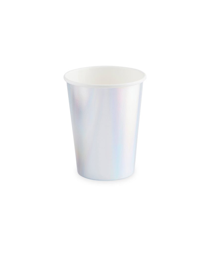 Iridescent Paper Cups - bubblegum market