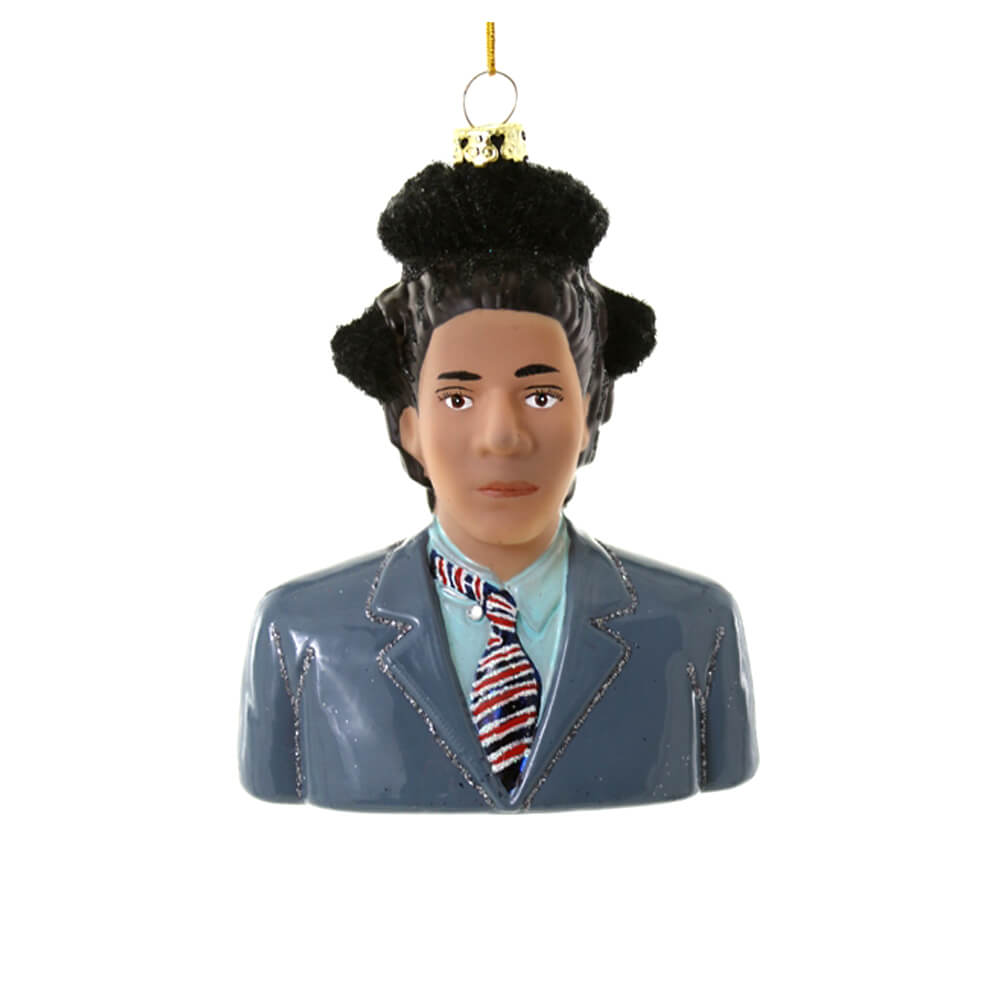 Jean Michel Basquiat Ornament 4.5" - bubblegum market