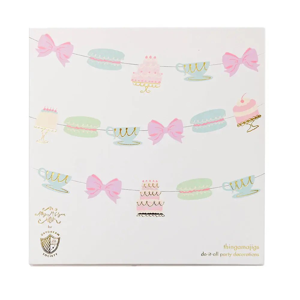 Let Them Eat Cake Thingamajigs Party Decorations / Banner - bubblegum market
