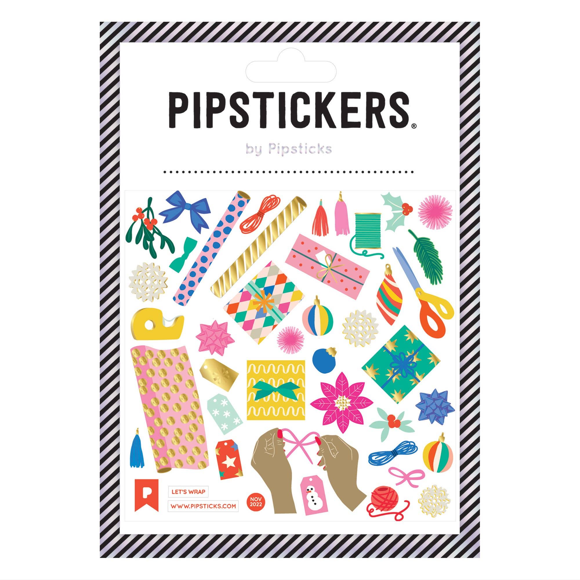 Let's Wrap Stickers - bubblegum market