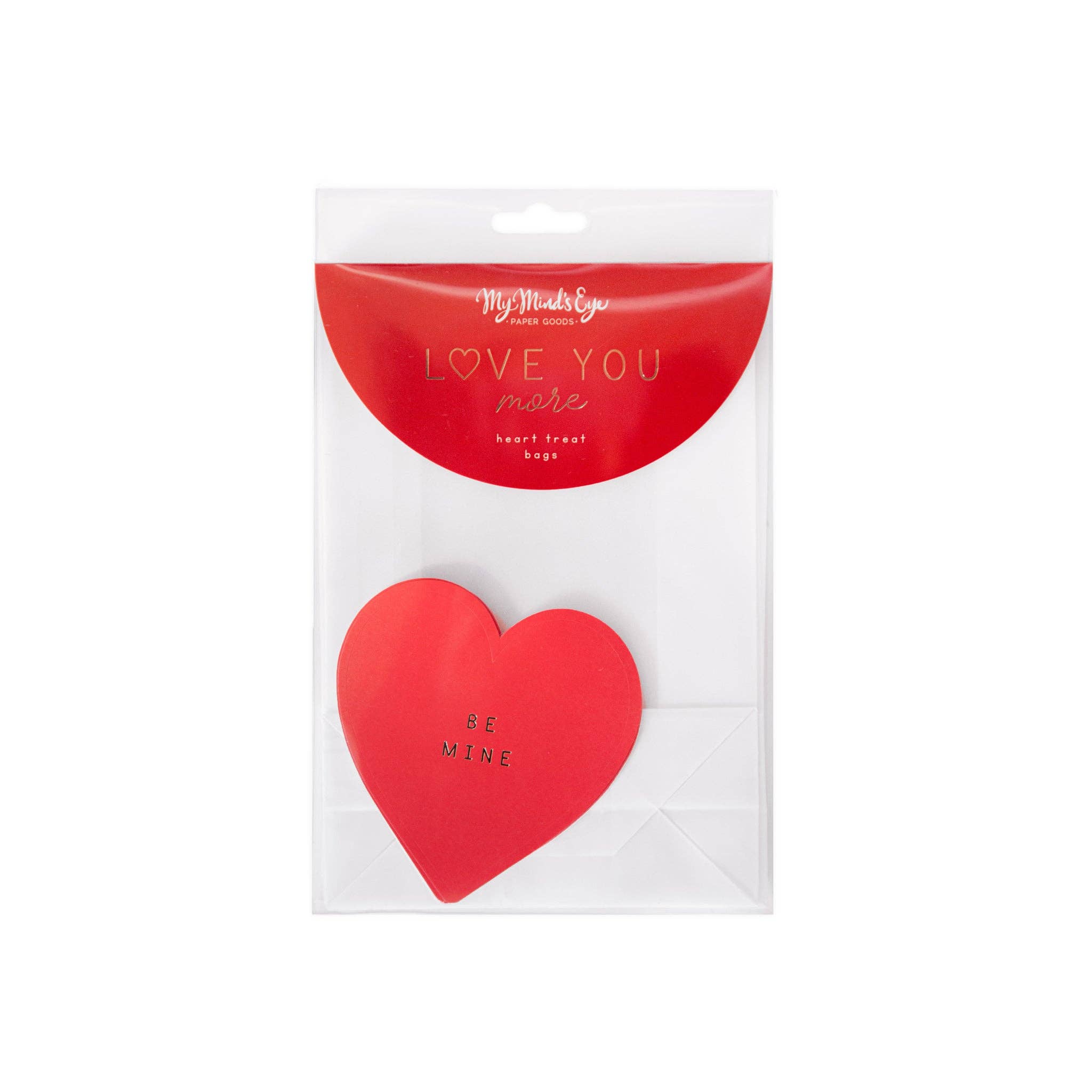 Love You More Treat Bags - bubblegum market