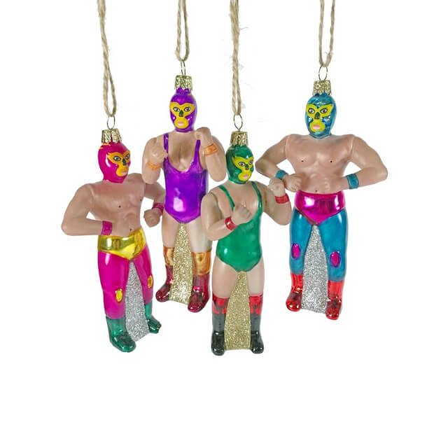 Luche Libre Ornament 5.5" - bubblegum market