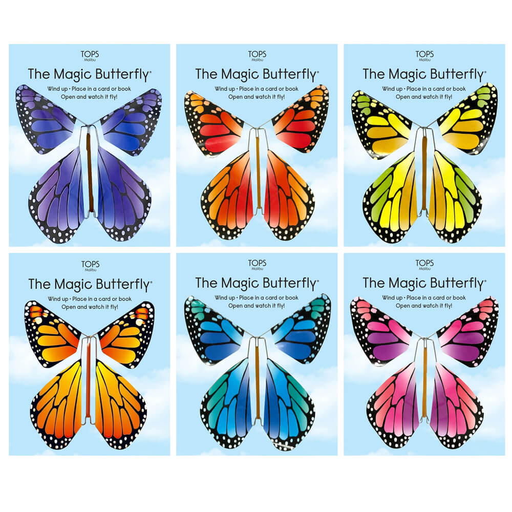 Magic Flying Butterfly (7 available colors) - bubblegum market