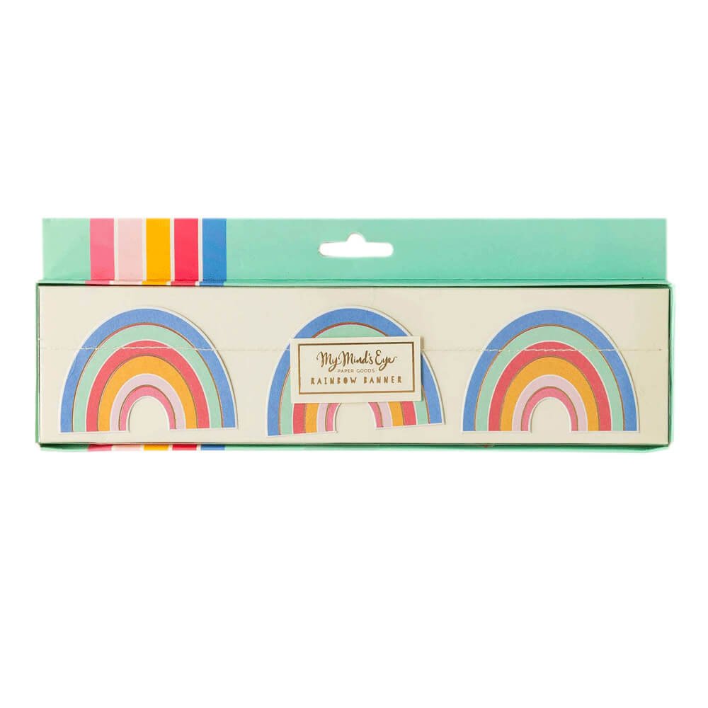 Magical Rainbow Party Banner - bubblegum market