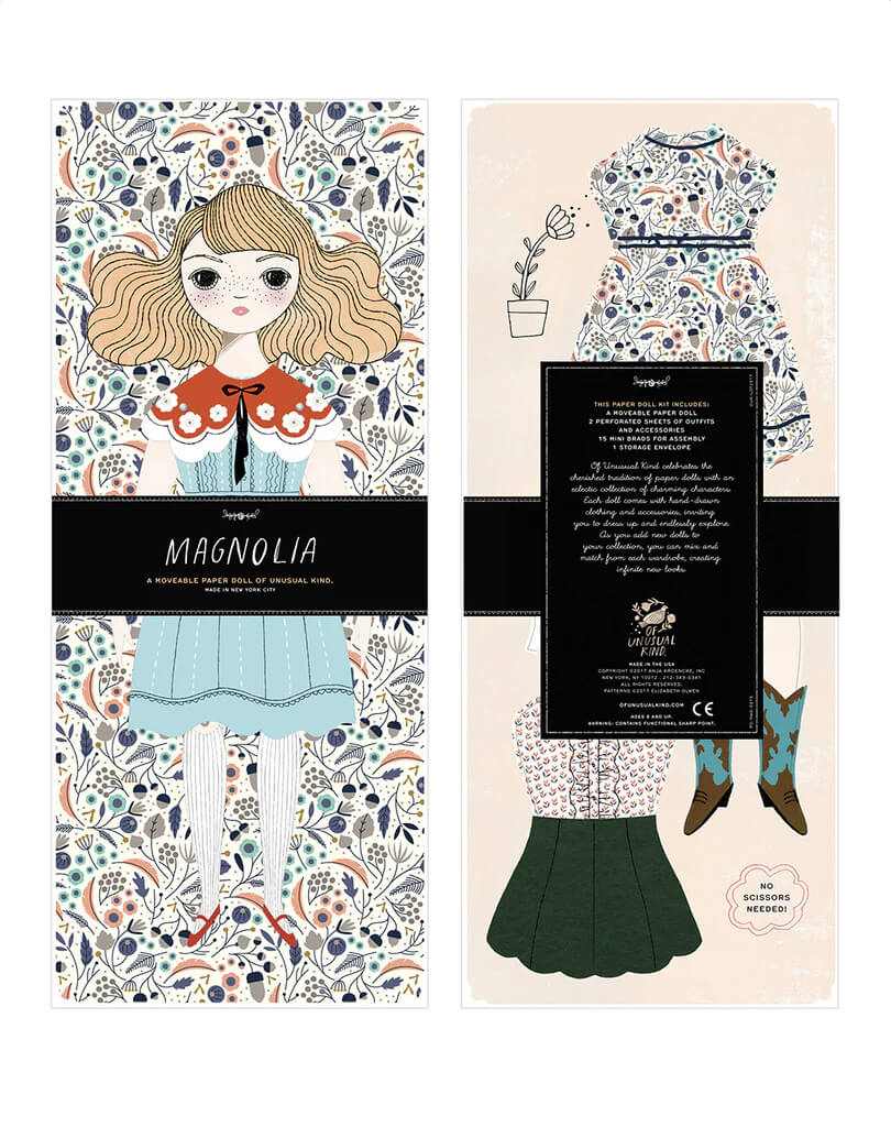 Magnolia Paper Doll Kit - bubblegum market