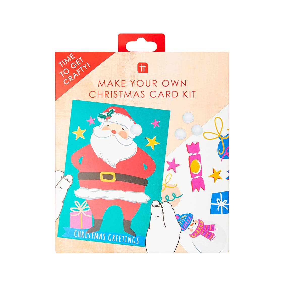 Make Your Own Christmas Cards Kit (12 Pk) - bubblegum market