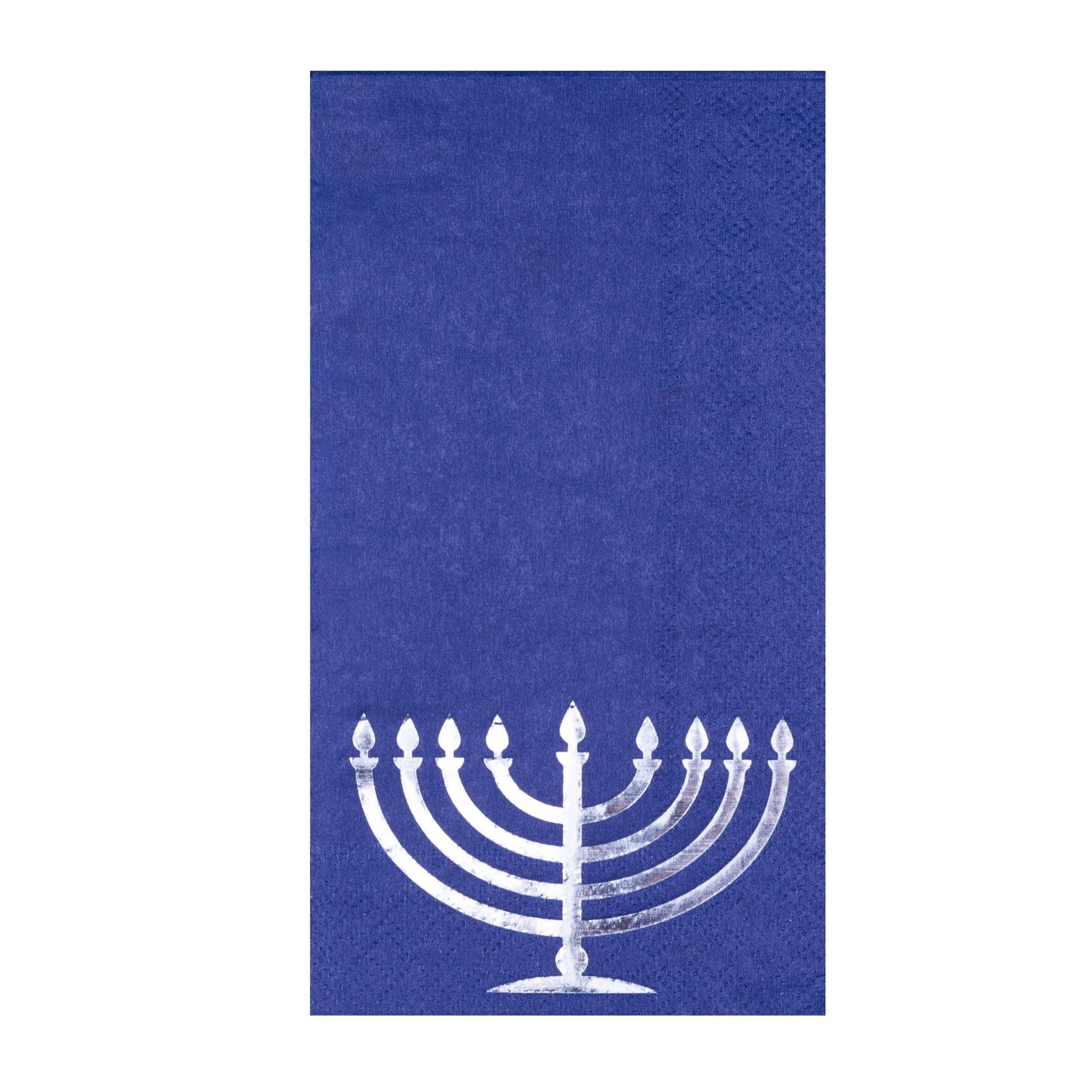 Menorah Guest Napkins - bubblegum market