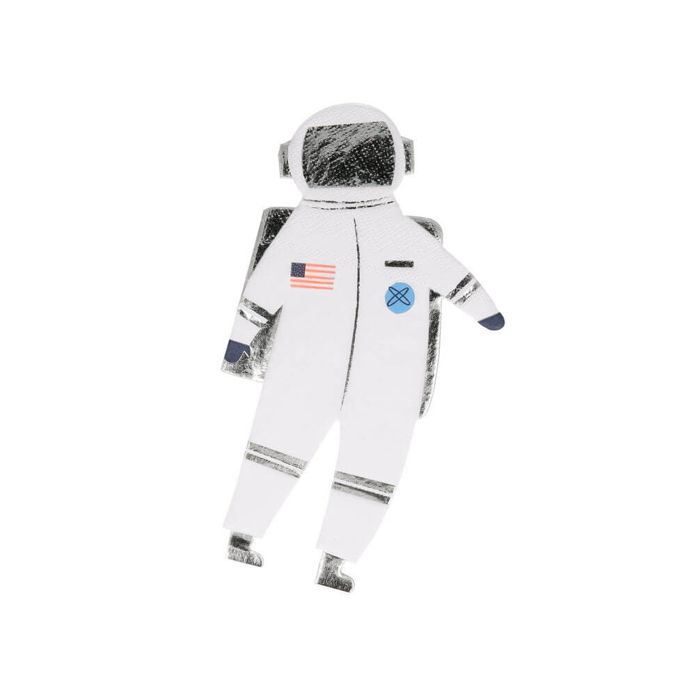 Meri Meri Party Astronaut Napkins - bubblegum market