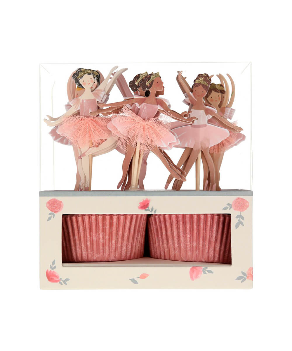 Meri Meri Party Ballerina Cupcake Kit - bubblegum market