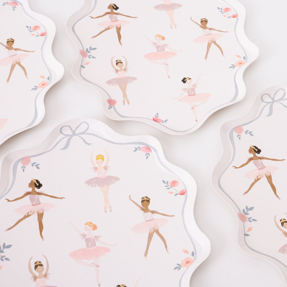 Meri Meri Party Ballerina Plates 9.75" - bubblegum market