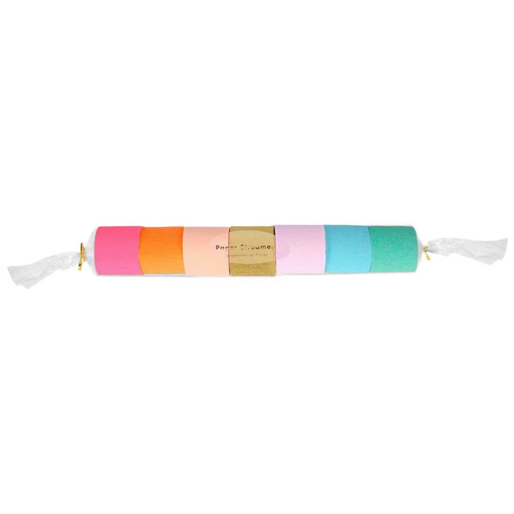Meri Meri Party Bright Crepe Paper Streamers - bubblegum market