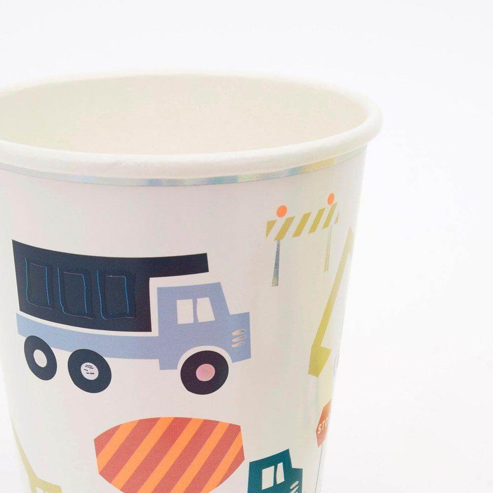 Meri Meri Party Construction Cups - bubblegum market