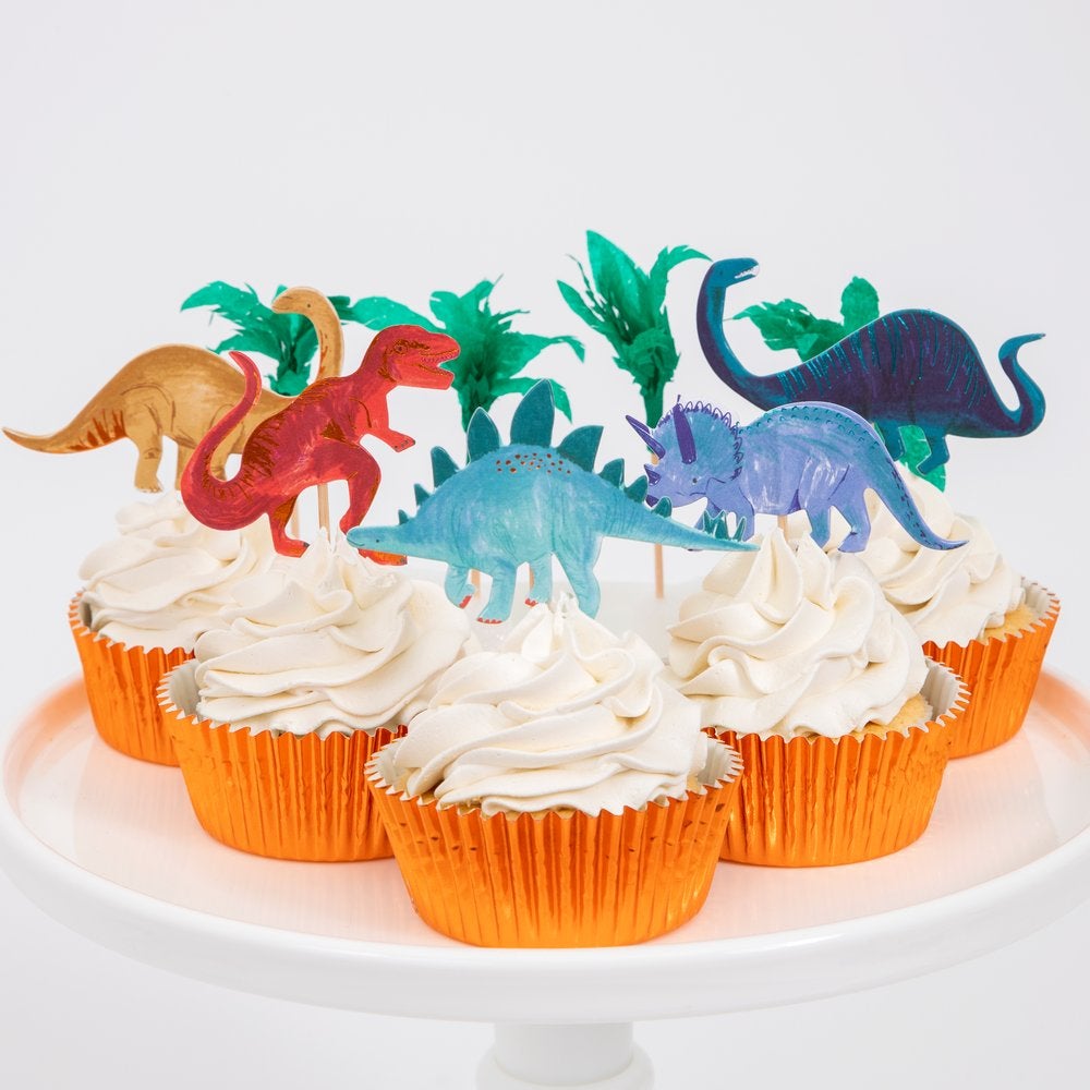 Meri Meri Party Dinosaur Kingdom Cupcake Kit - bubblegum market