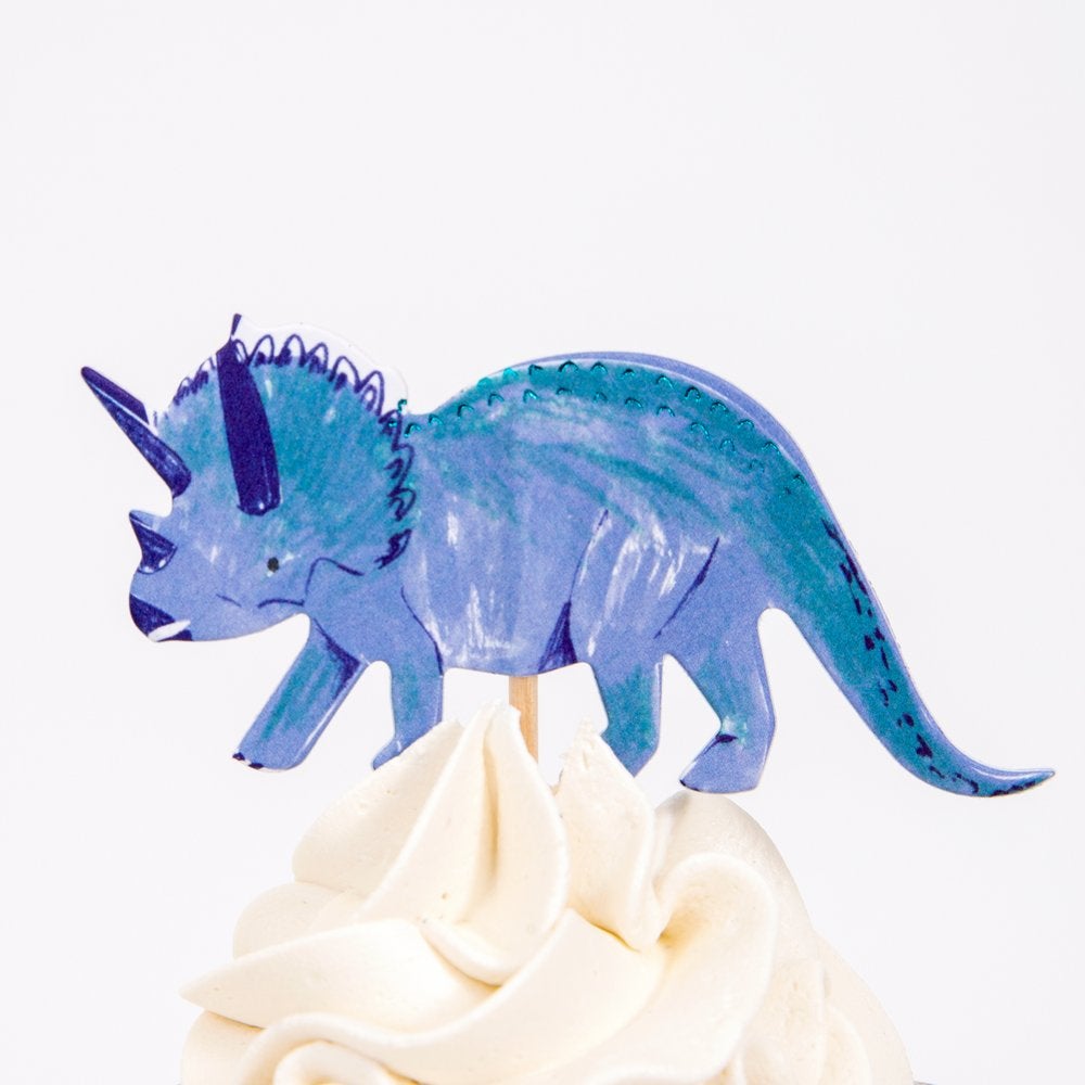 Meri Meri Party Dinosaur Kingdom Cupcake Kit - bubblegum market