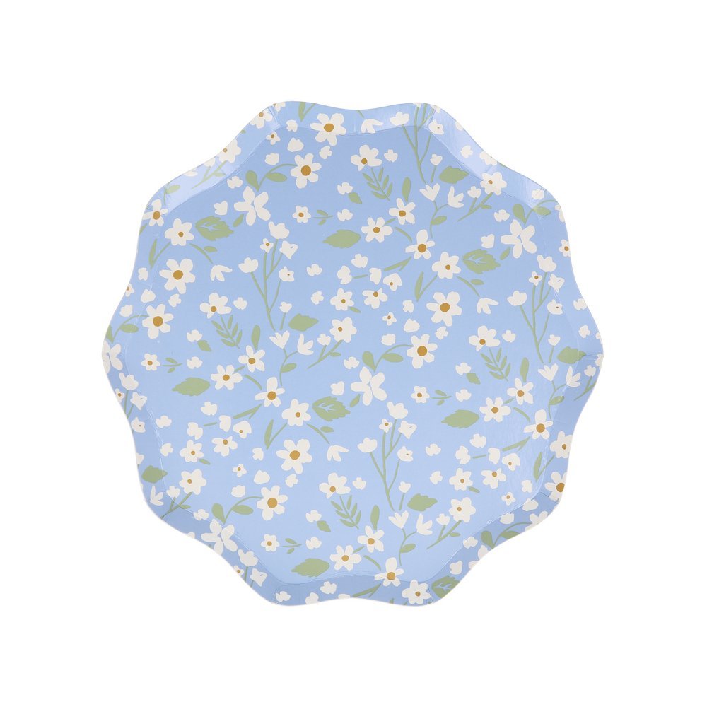 Meri Meri Party Ditsy Floral Side Plates 8.5" - bubblegum market