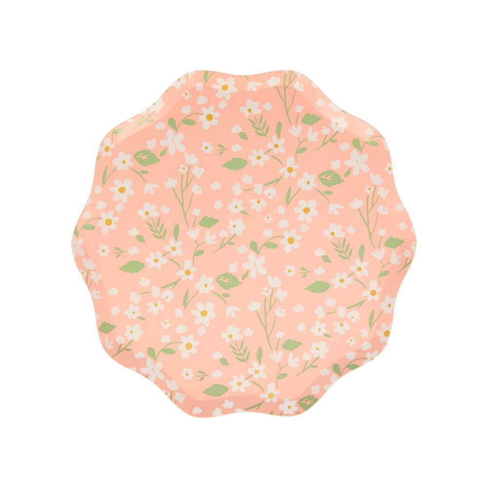 Meri Meri Party Ditsy Floral Side Plates 8.5" - bubblegum market
