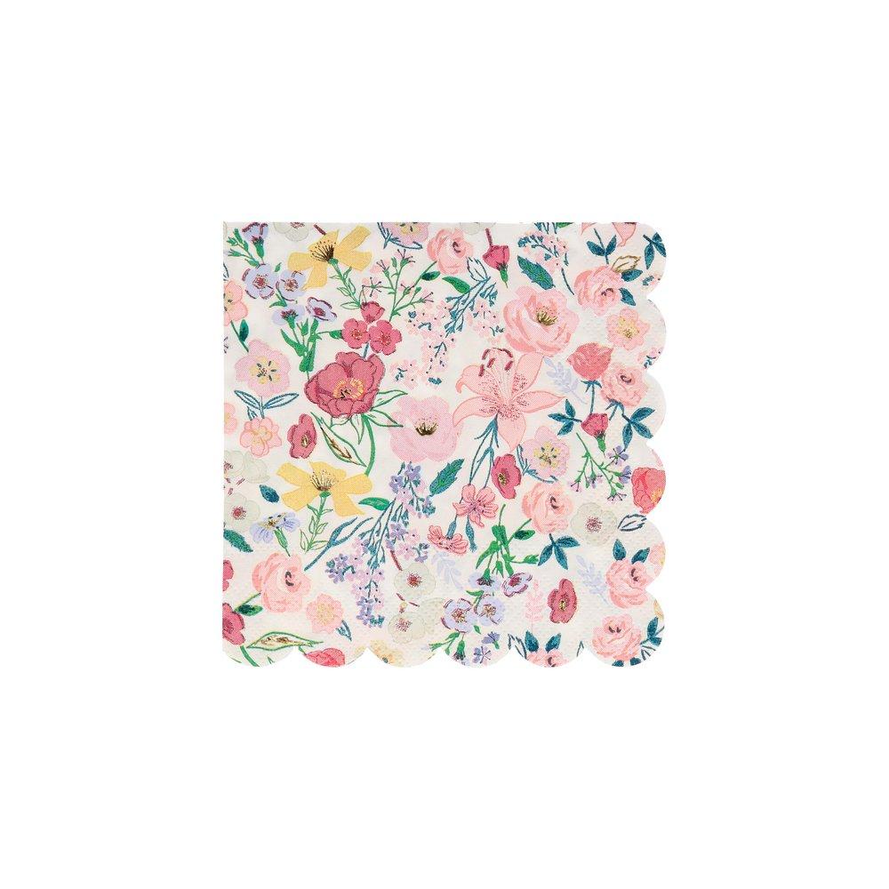 Meri Meri Party English Garden Small Napkins - bubblegum market