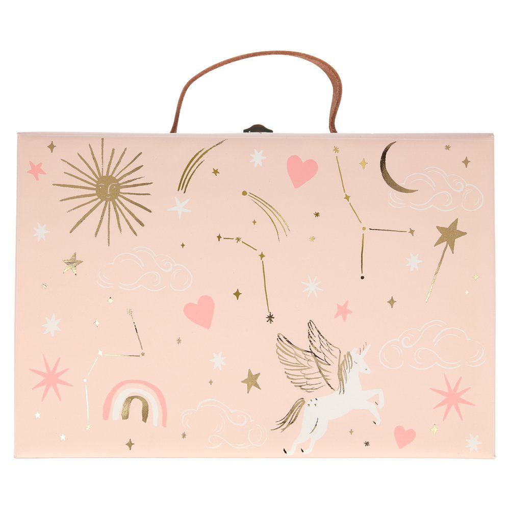 Meri Meri Party Hair Accessories Advent Suitcase - bubblegum market
