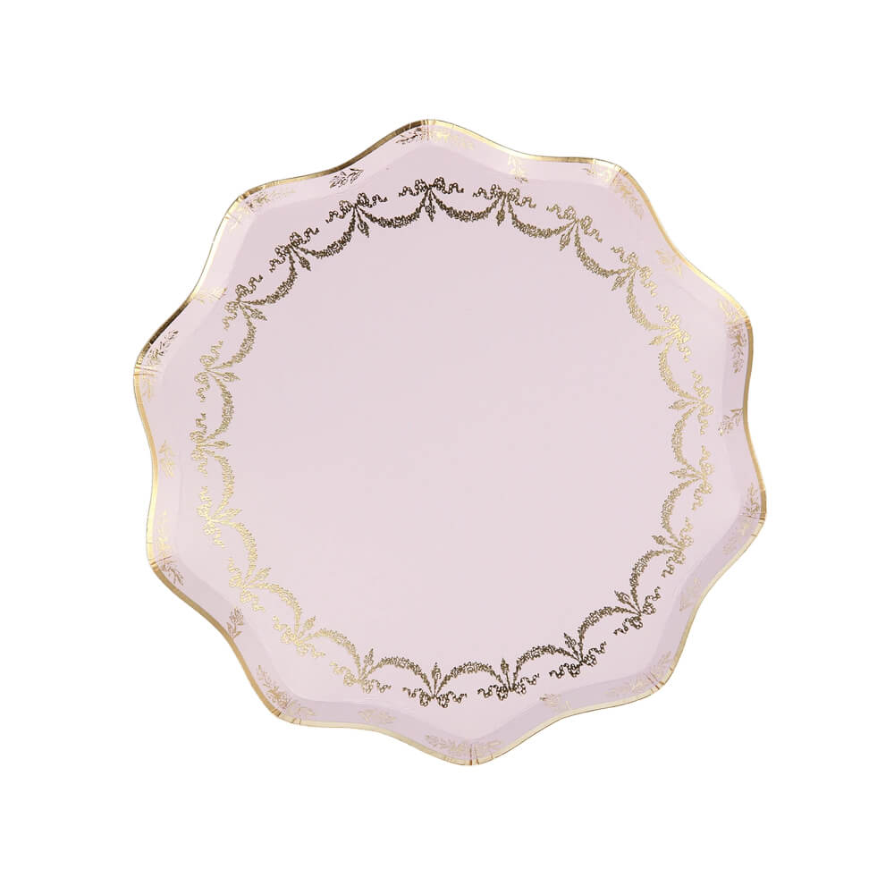 Meri Meri Party Ladurée Paris Side Plates 8.5" - bubblegum market