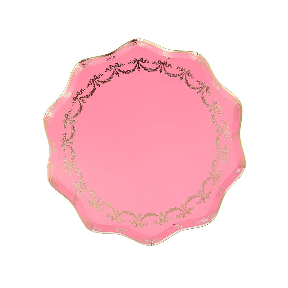 Meri Meri Party Ladurée Paris Side Plates 8.5" - bubblegum market