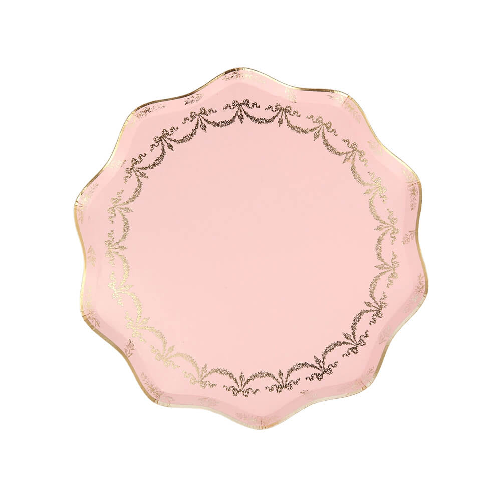 Meri Meri Party Ladurée Paris Side Plates 8.5" - bubblegum market